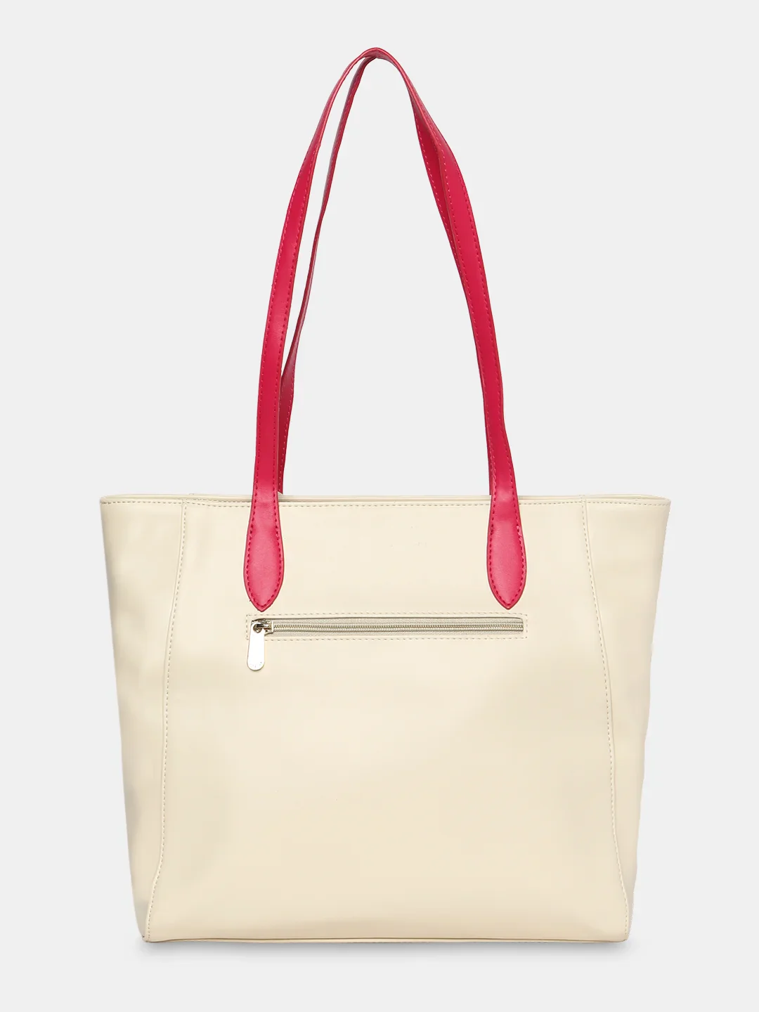 Caprese Sunshine Medium Beige Tote Bag - Image 5