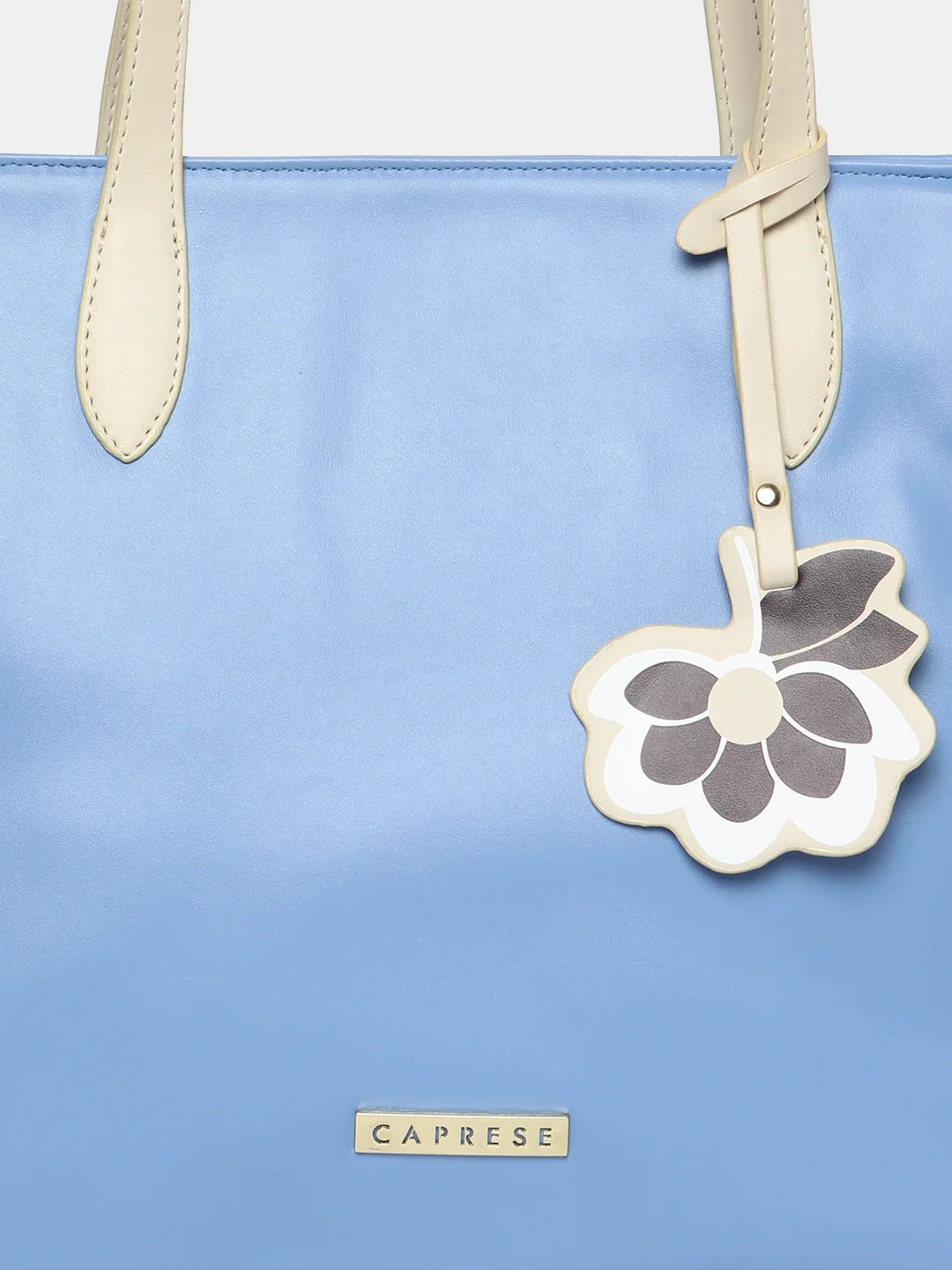 Caprese Sunshine Medium Powder Blue Tote Bag - Image 6