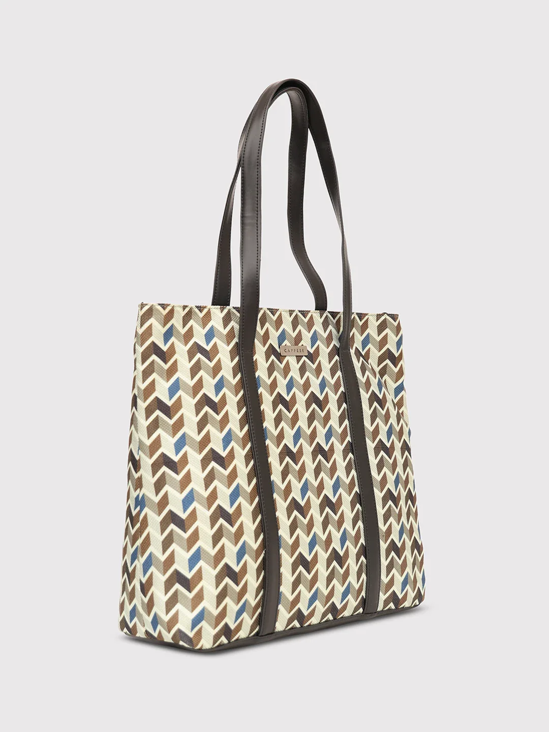Caprese Susan Large Beige Tote Bag - Image 4