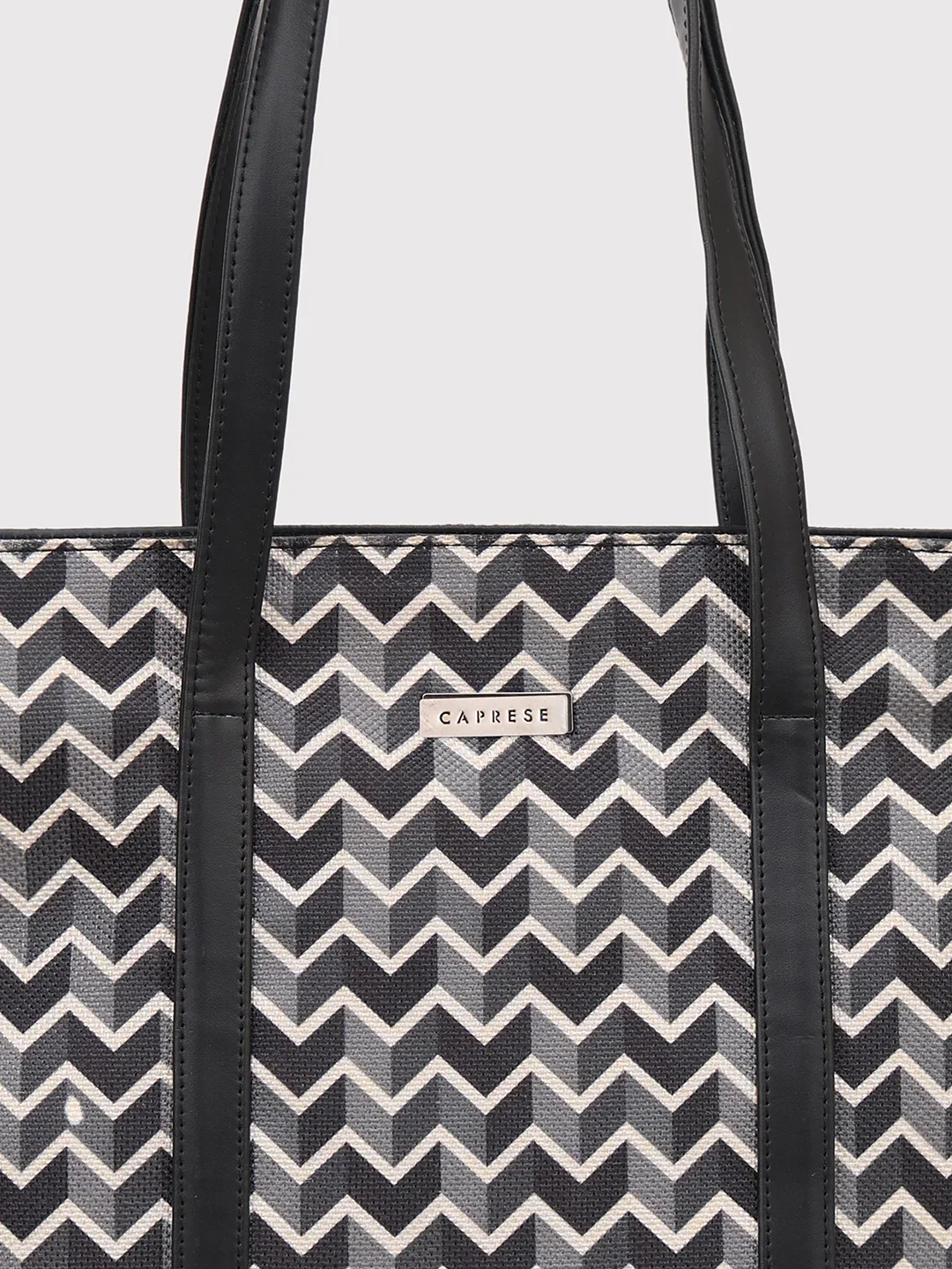 Caprese Susan Large Black Tote Bag - Image 4