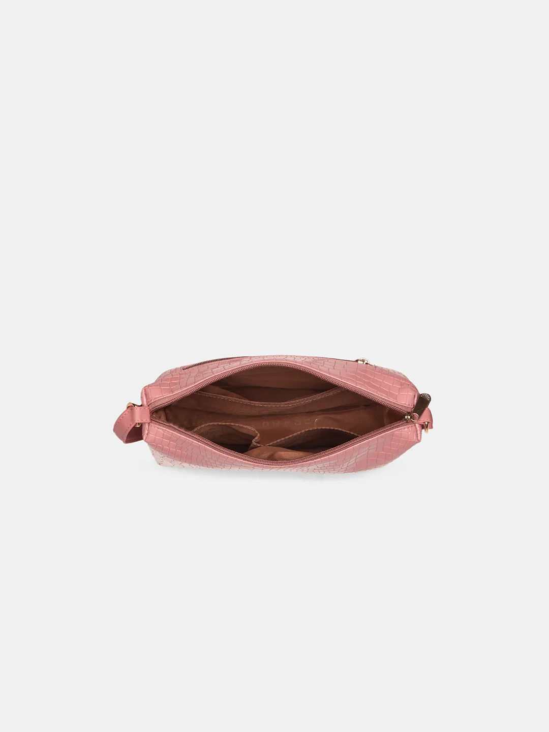 Caprese Suzie Small Powder Pink Sling Bag - Image 6