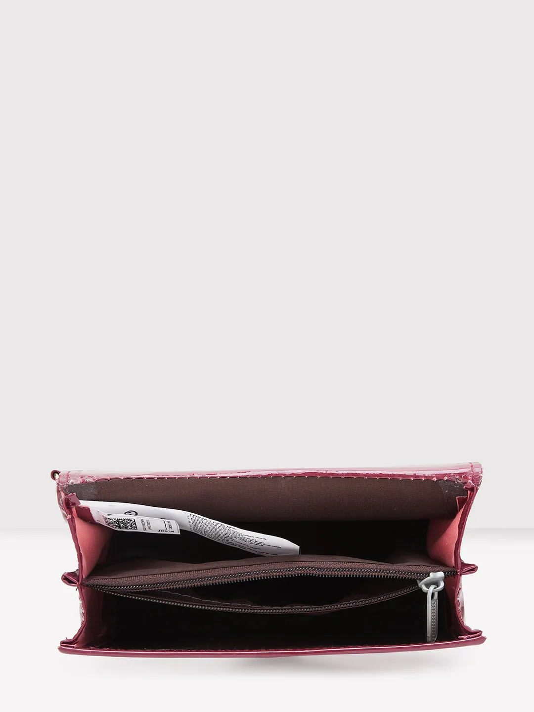 Caprese Sylvie Medium Maroon Sling Bag - Image 10