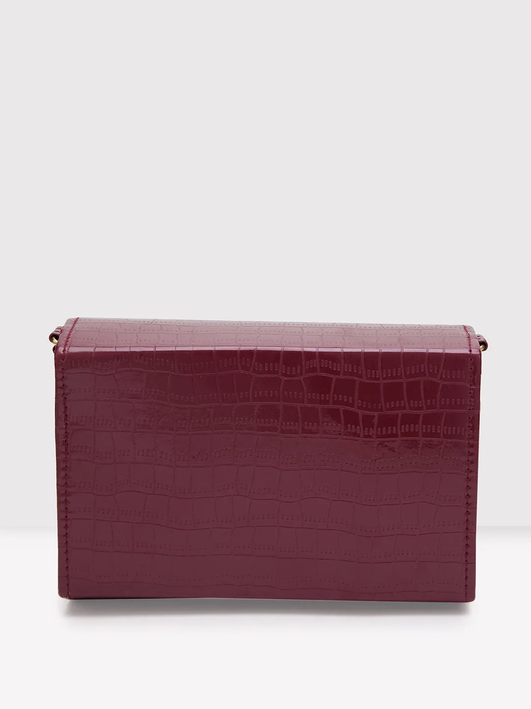 Caprese Sylvie Medium Maroon Sling Bag - Image 6