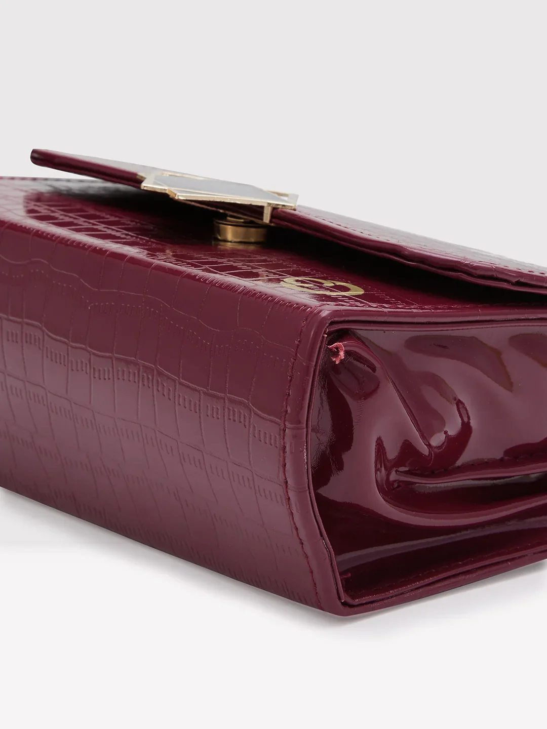 Caprese Sylvie Medium Maroon Sling Bag - Image 8