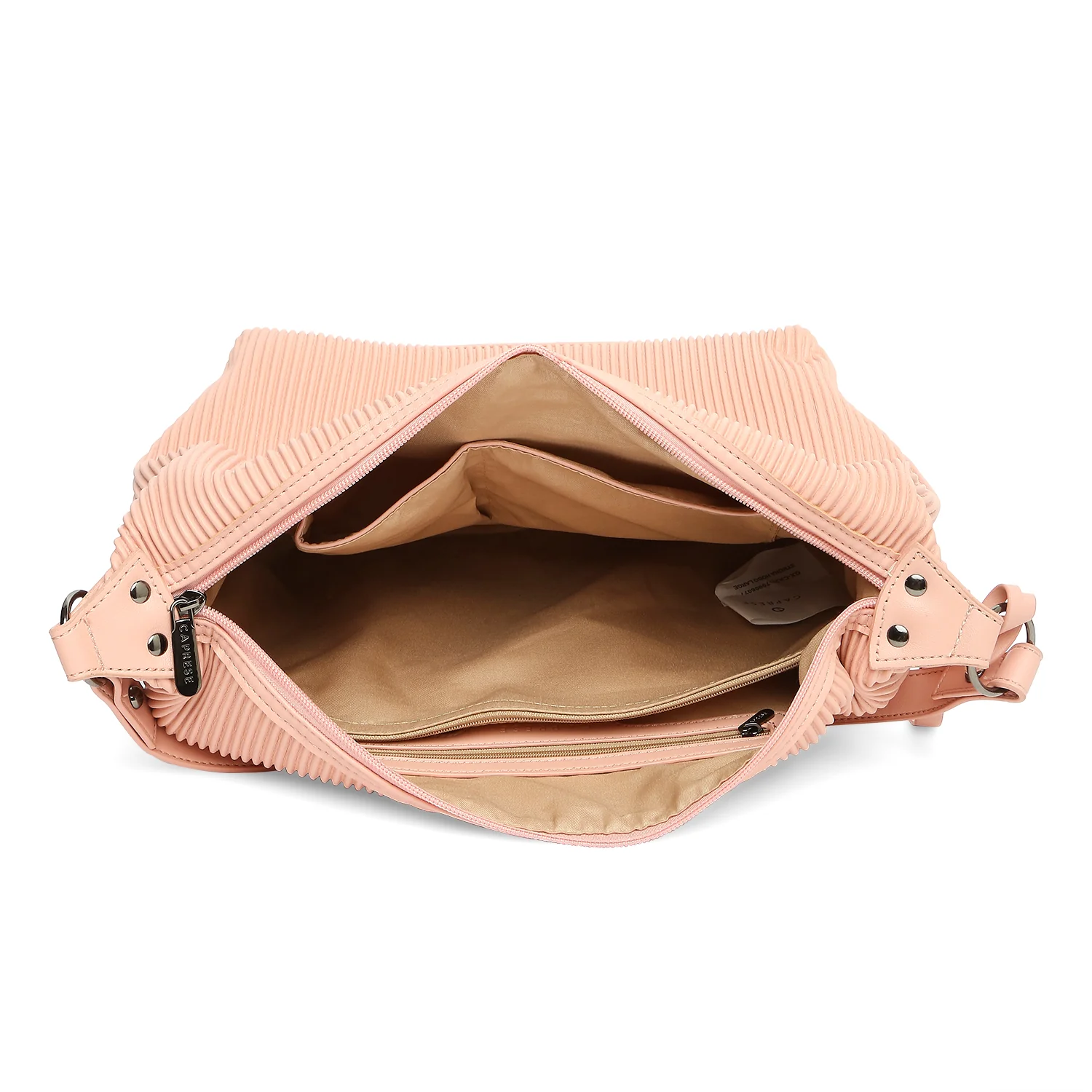 Caprese Symona Large Blush Hobo Bag - Image 9