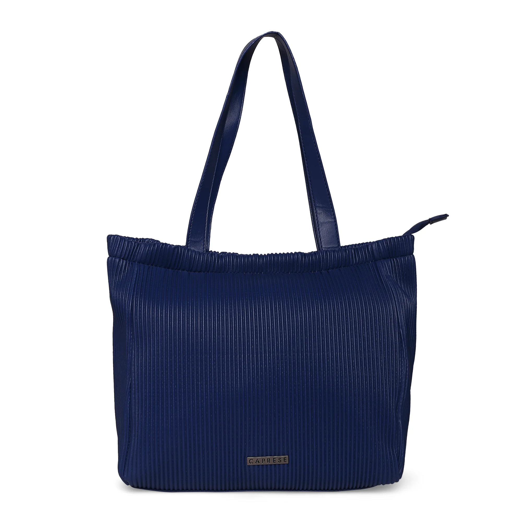 Caprese Symona Large Blue Tote Bag