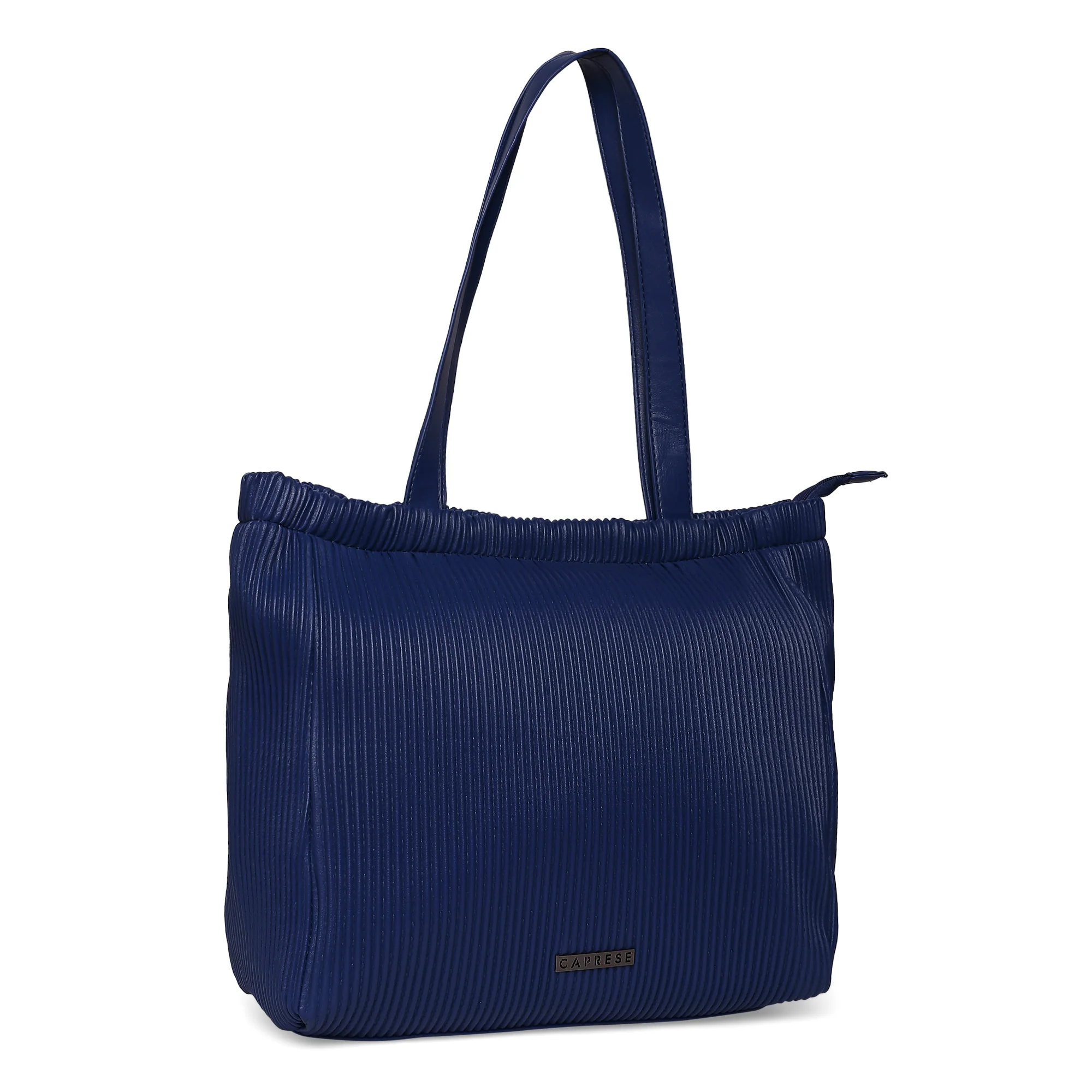 Caprese Symona Large Blue Tote Bag - Image 5