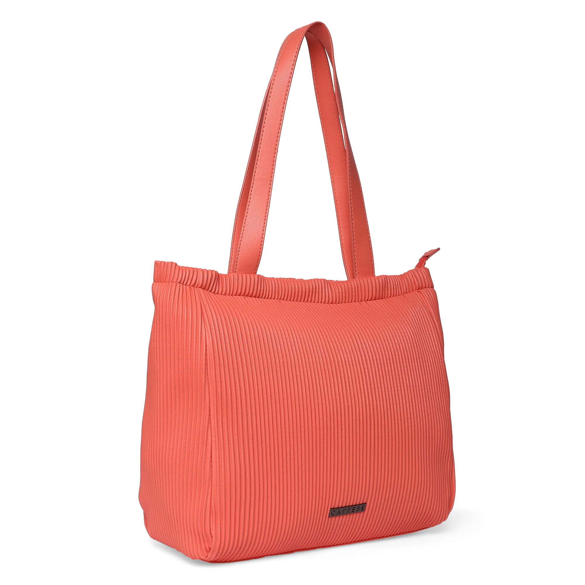 Caprese Symona Large Coral Tote Bag - Image 5