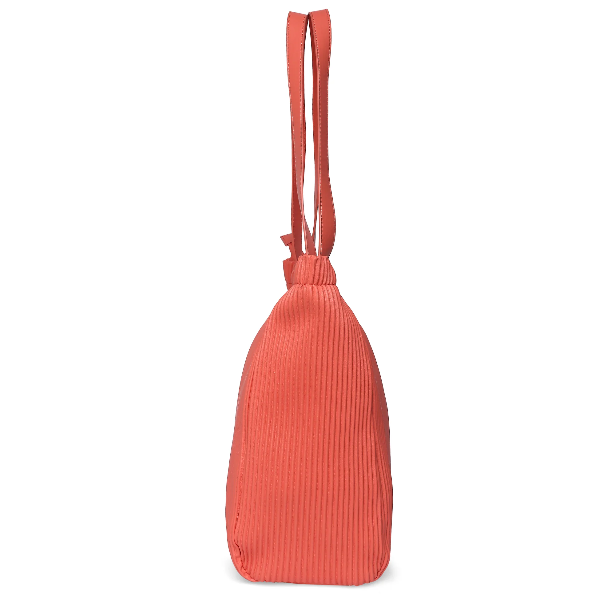 Caprese Symona Large Coral Tote Bag - Image 6