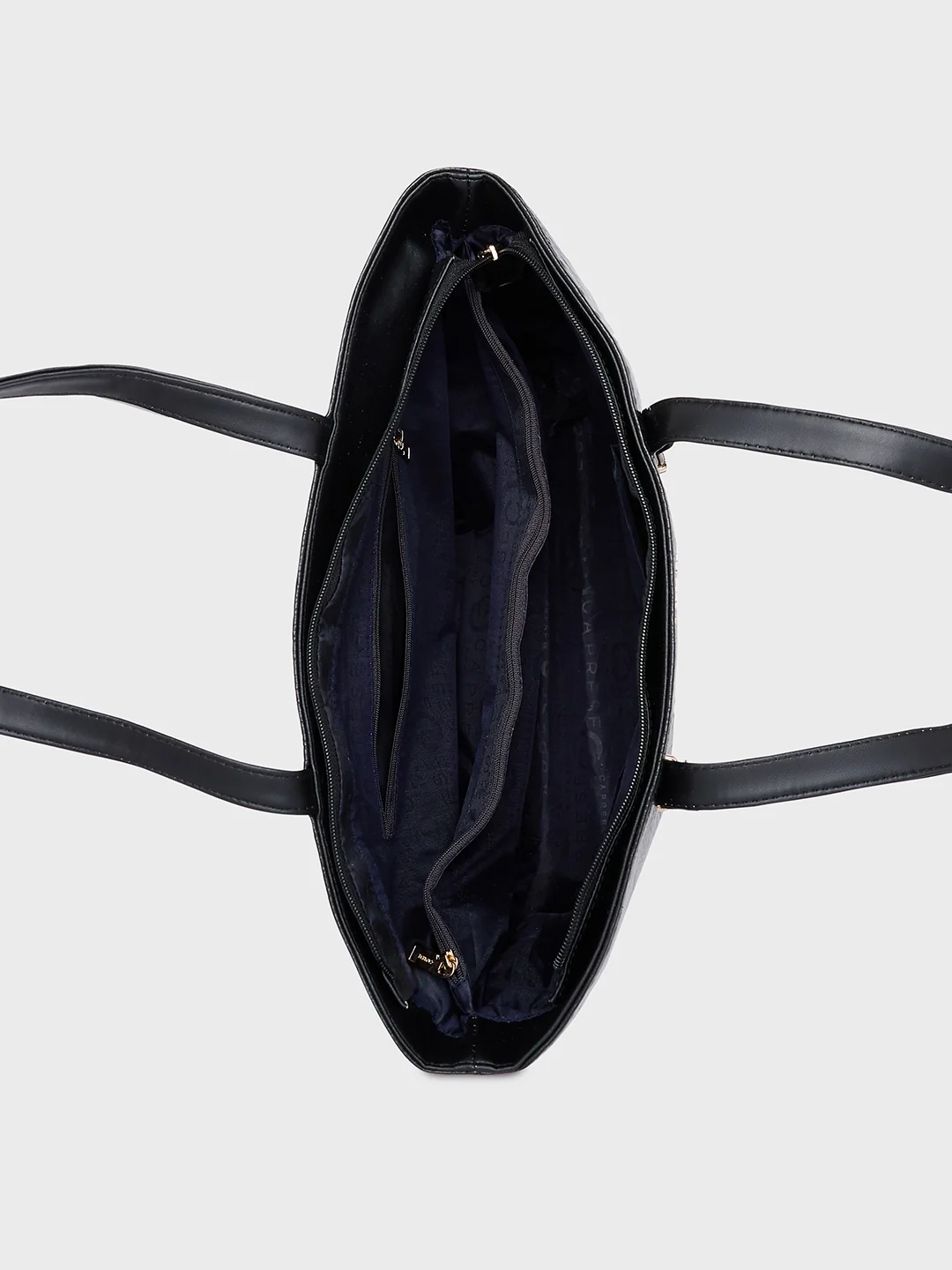 Caprese Syra Large Black Laptop Bag - Image 6