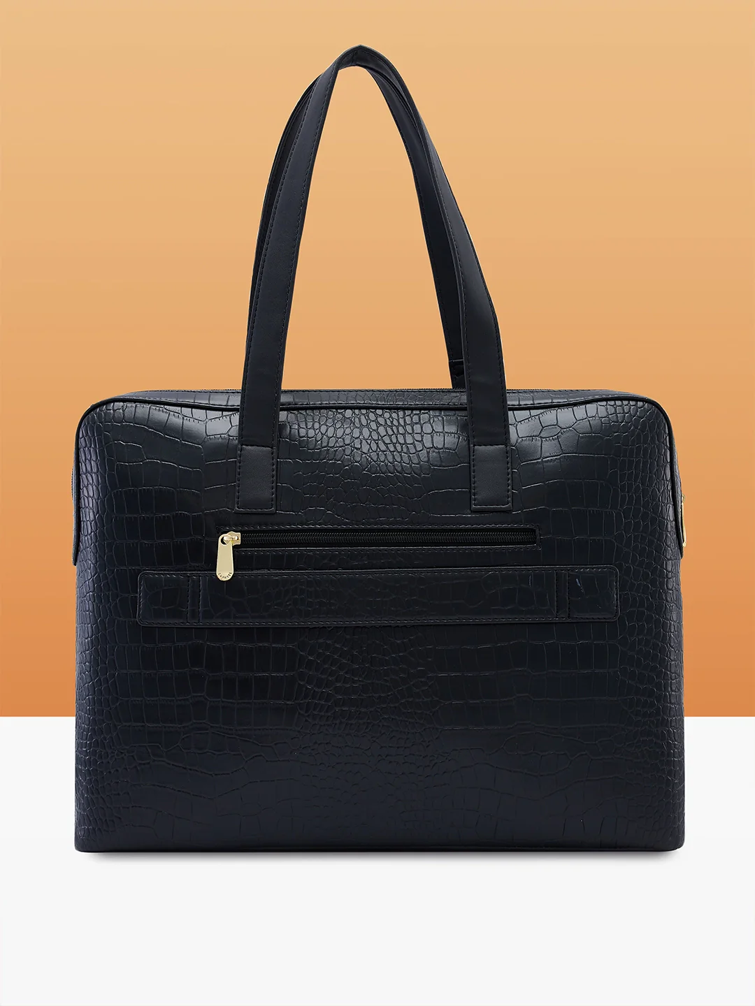 Caprese Syra Large Black Laptop Bag Bag - Image 3
