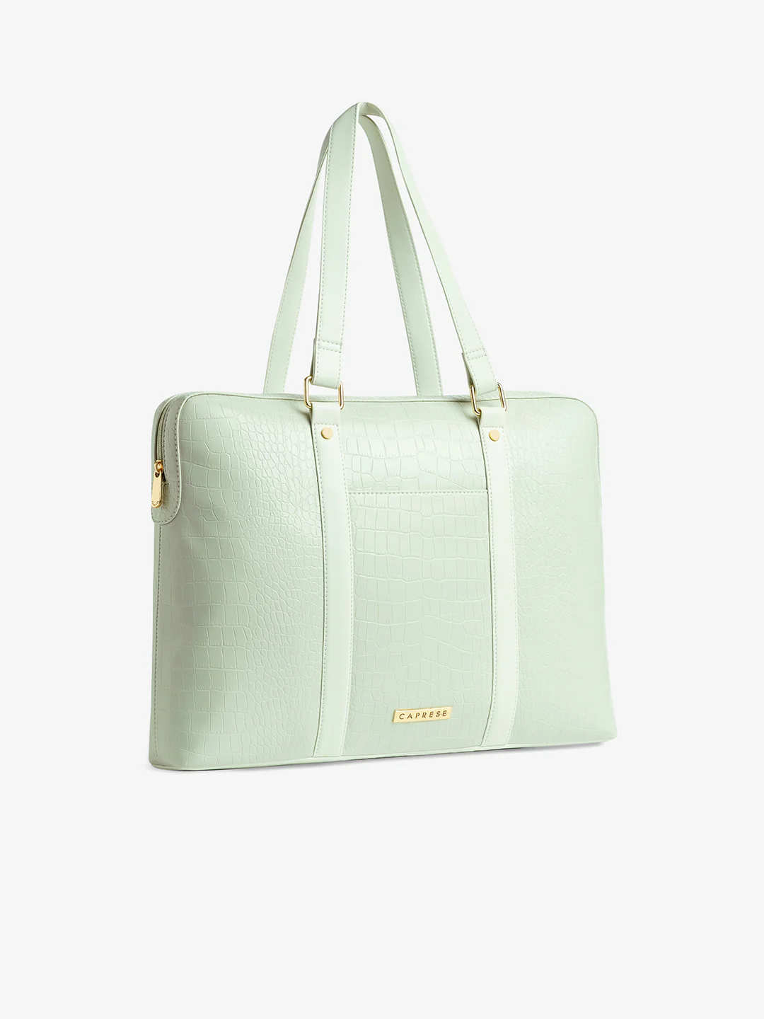 Caprese Syra Large Sage Green Laptop Bag Bag - Image 6