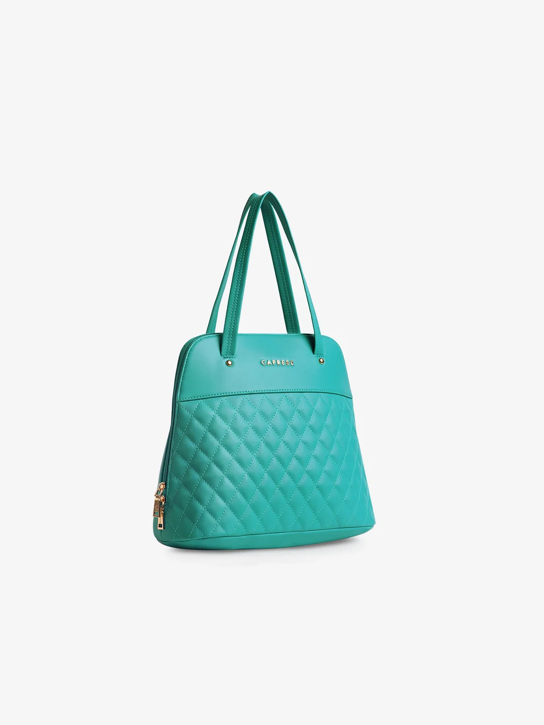 Caprese Syra Medium Blue Satchel Bag - Image 3