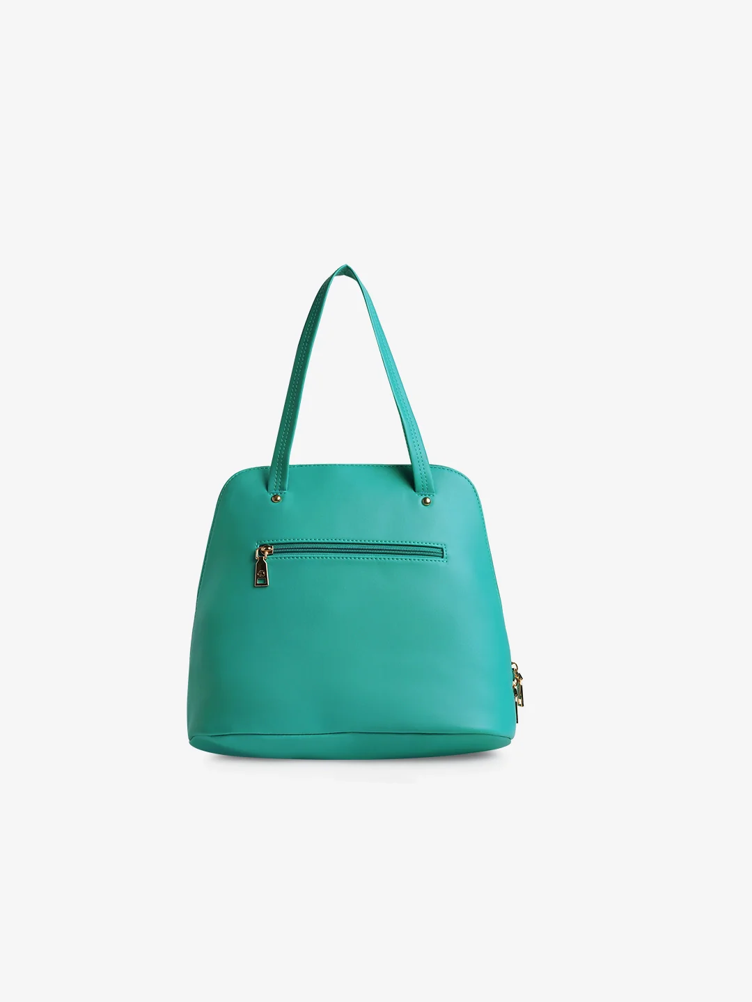 Caprese Syra Medium Blue Satchel Bag - Image 4