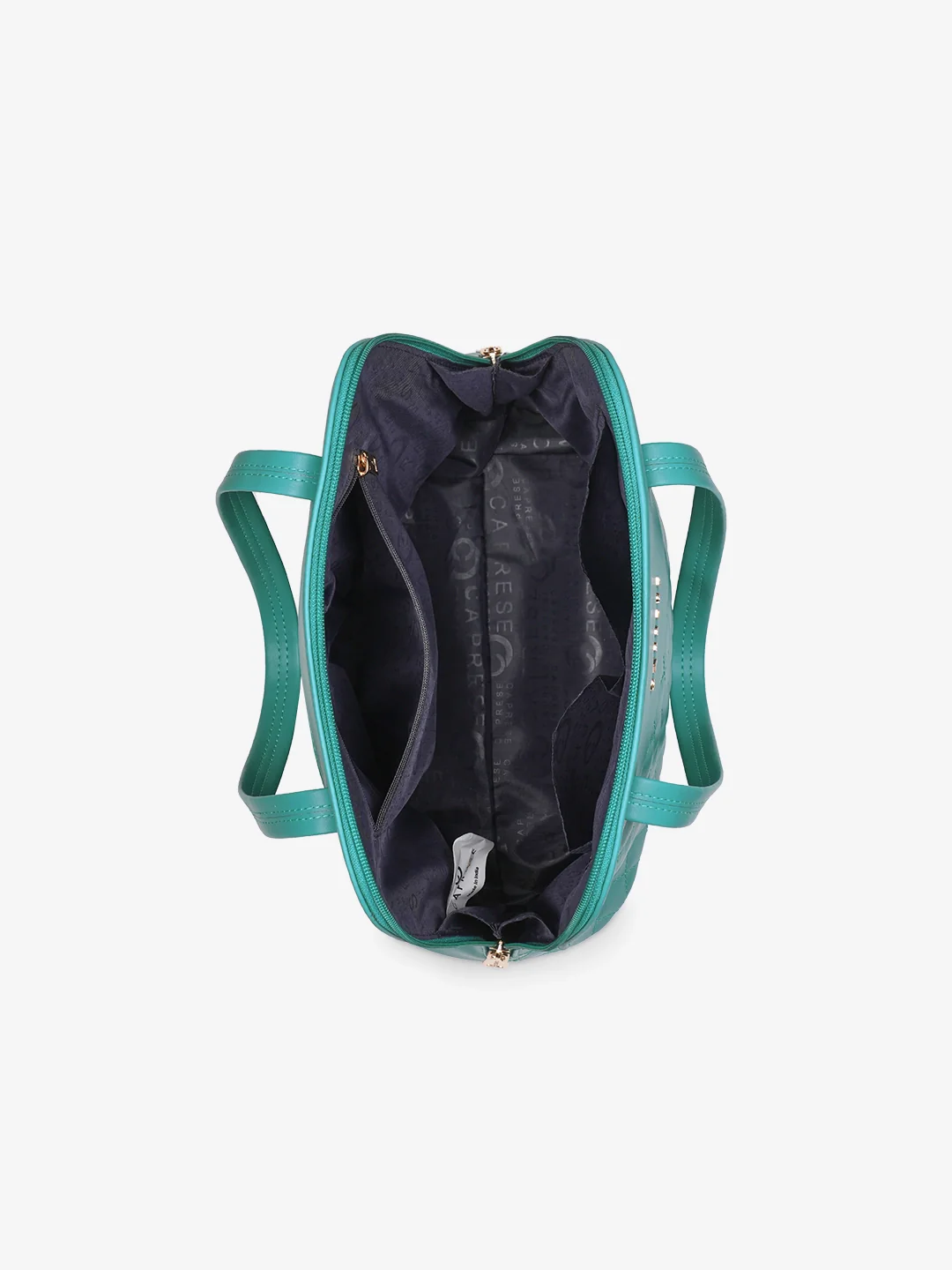 Caprese Syra Medium Blue Satchel Bag - Image 6