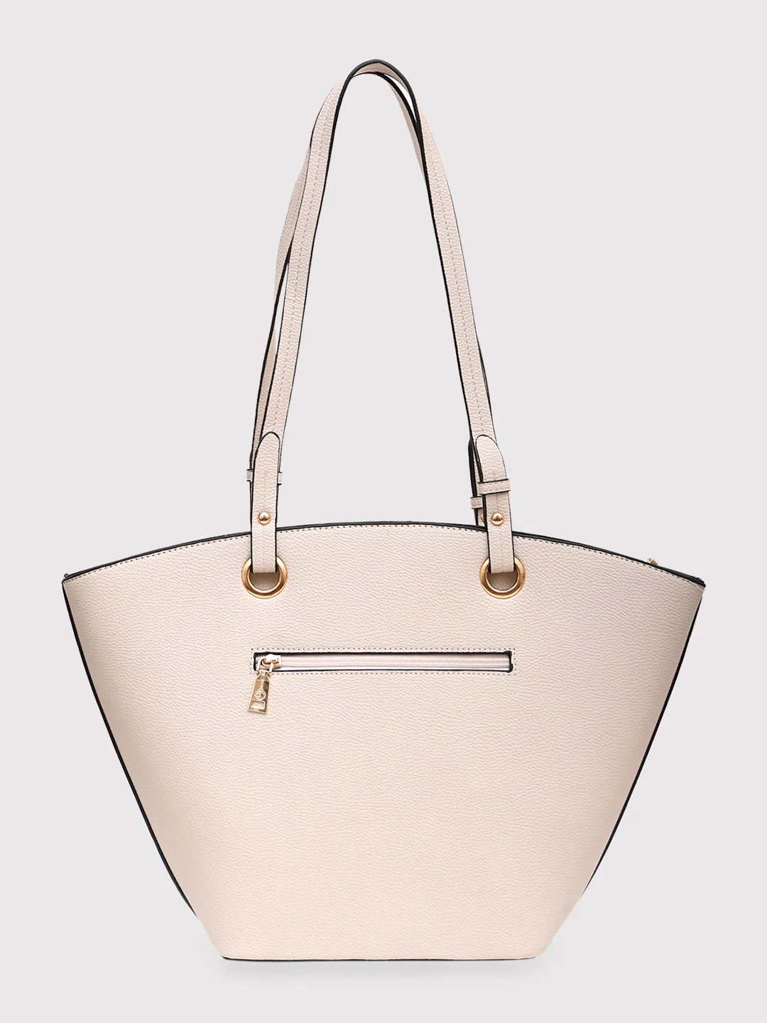 Caprese Tasha Large Beige Tote Bag - Image 2