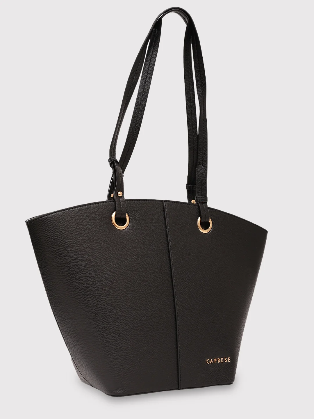 Caprese Tasha Large Black Tote Bag - Image 3