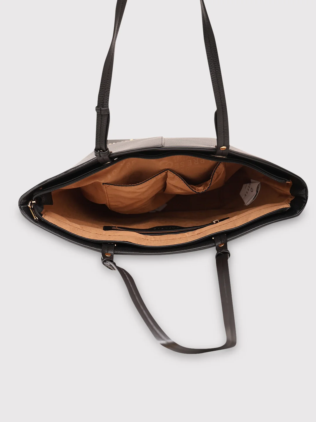 Caprese Tasha Large Black Tote Bag - Image 4