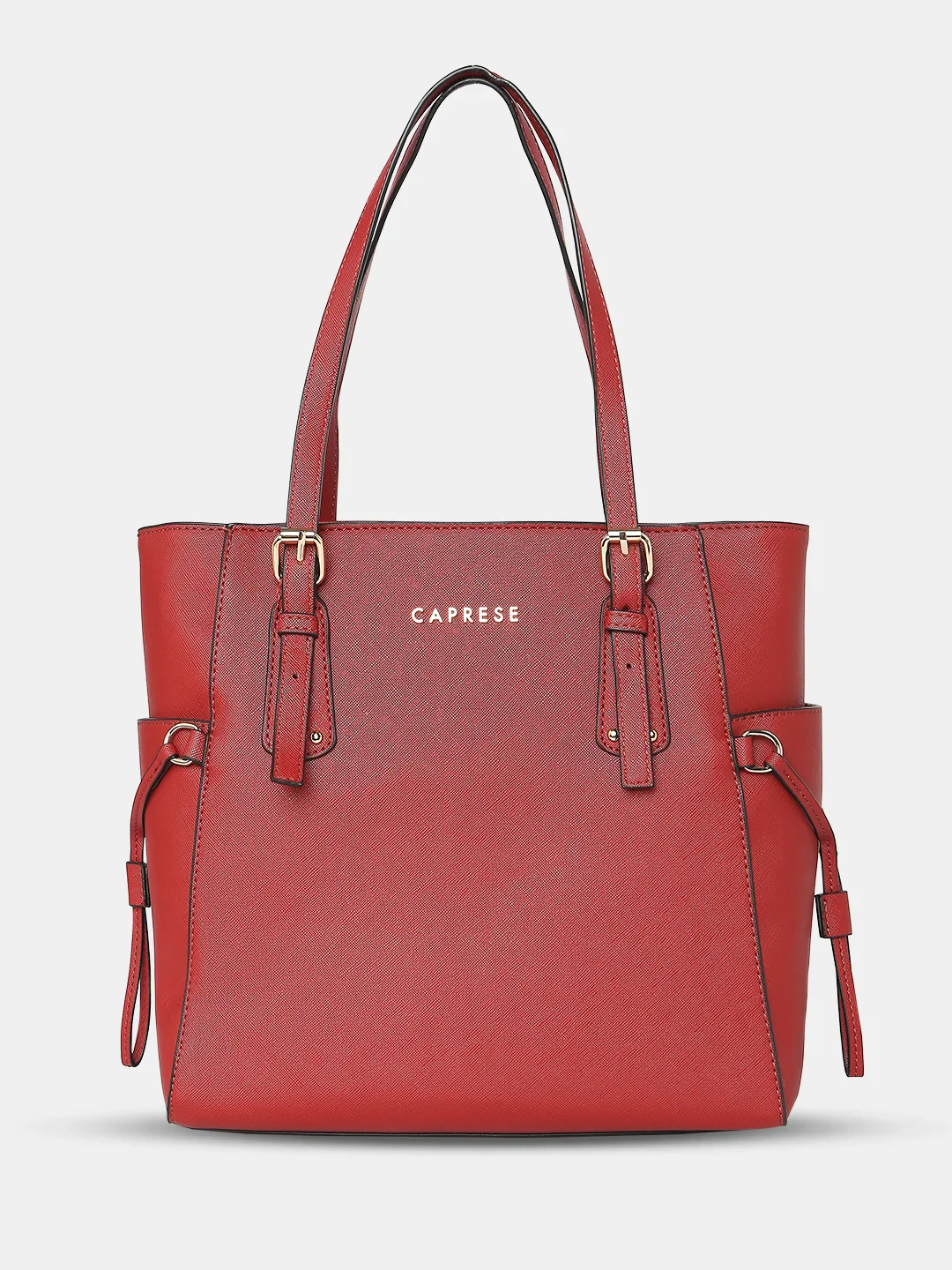 Caprese Tasha Medium Maroon Tote Bag
