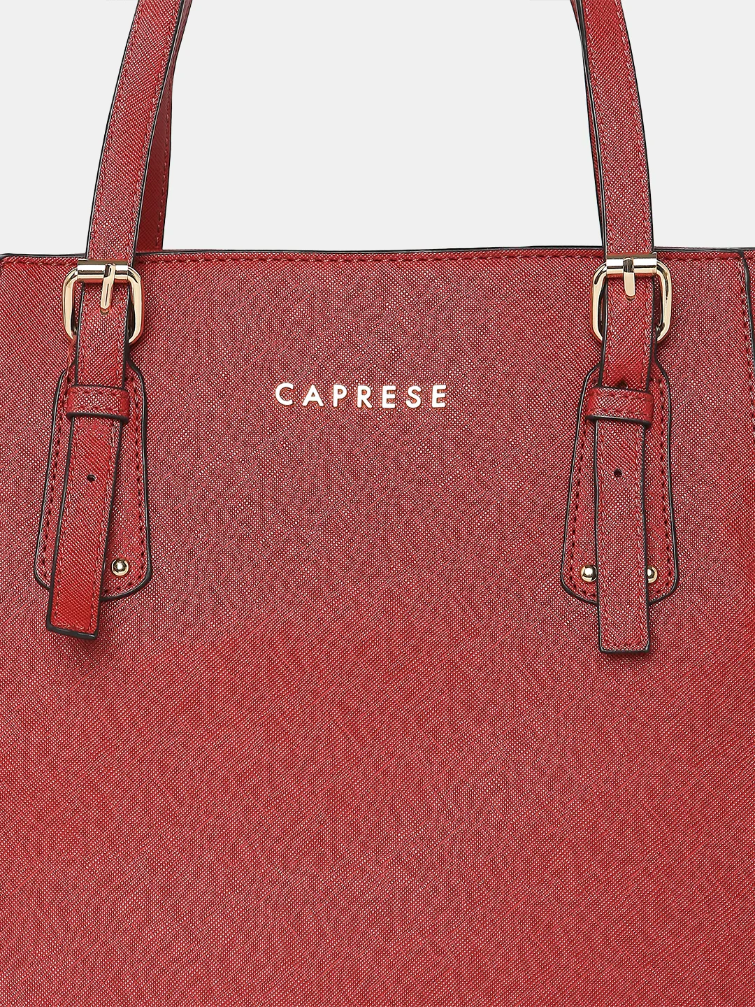 Caprese Tasha Medium Maroon Tote Bag - Image 7