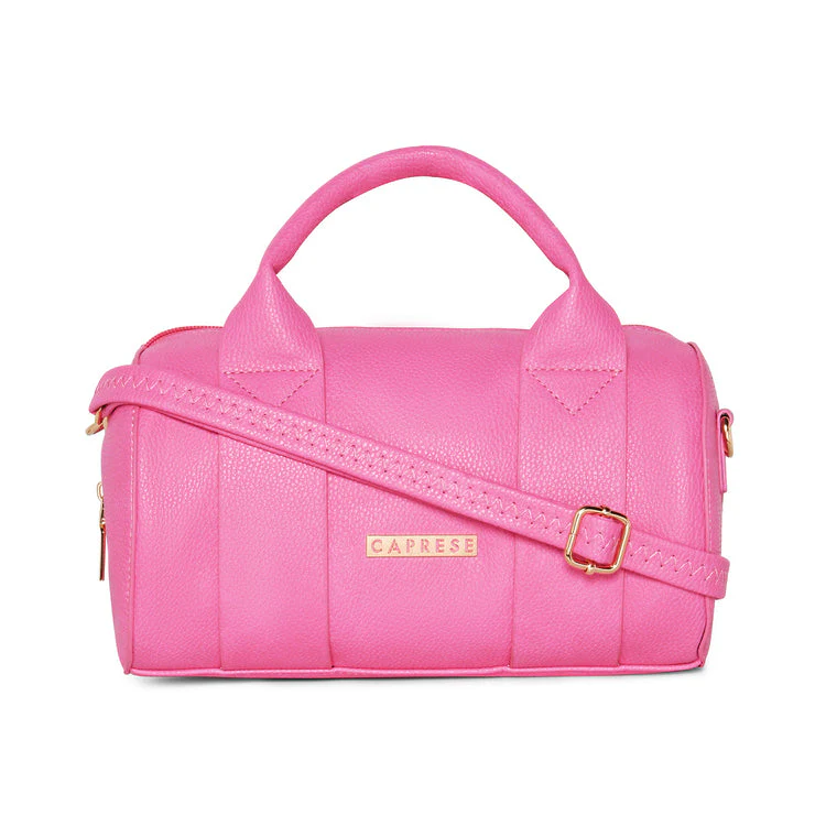 Caprese Teresa Small Pink Satchel Bag