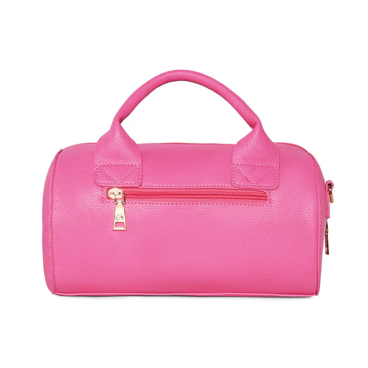 Caprese Teresa Small Pink Satchel Bag - Image 5