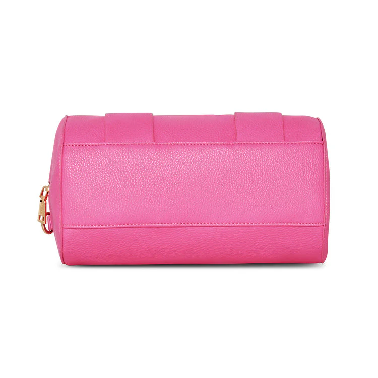 Caprese Teresa Small Pink Satchel Bag - Image 7