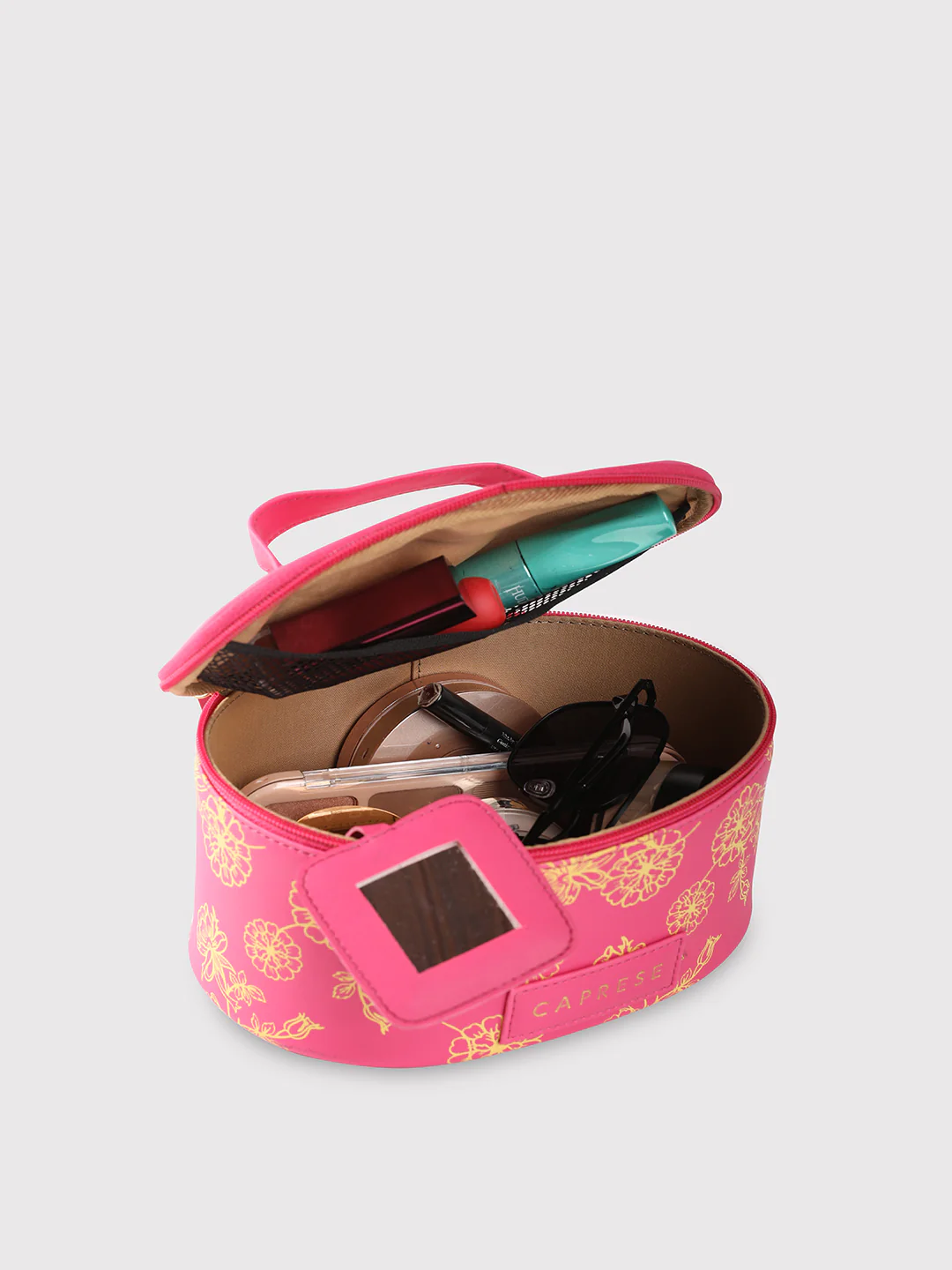 Caprese Teresa Small Fuchsia Vanity Case - Image 12