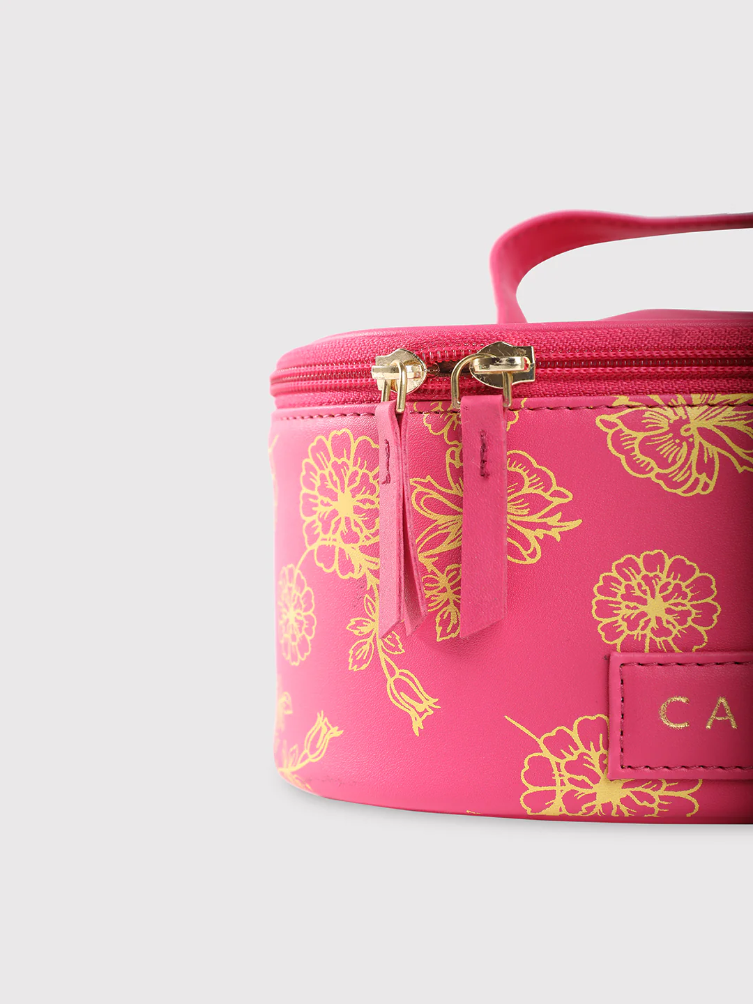 Caprese Teresa Small Fuchsia Vanity Case - Image 7