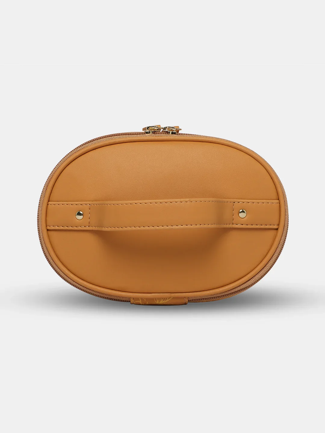 Caprese Teresa Small Mustard Vanity Case - Image 10
