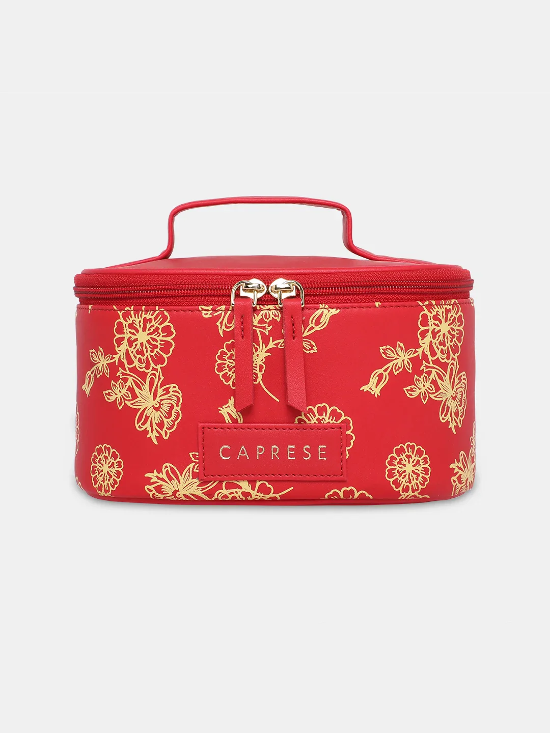 Caprese Teresa Small Red Vanity Case