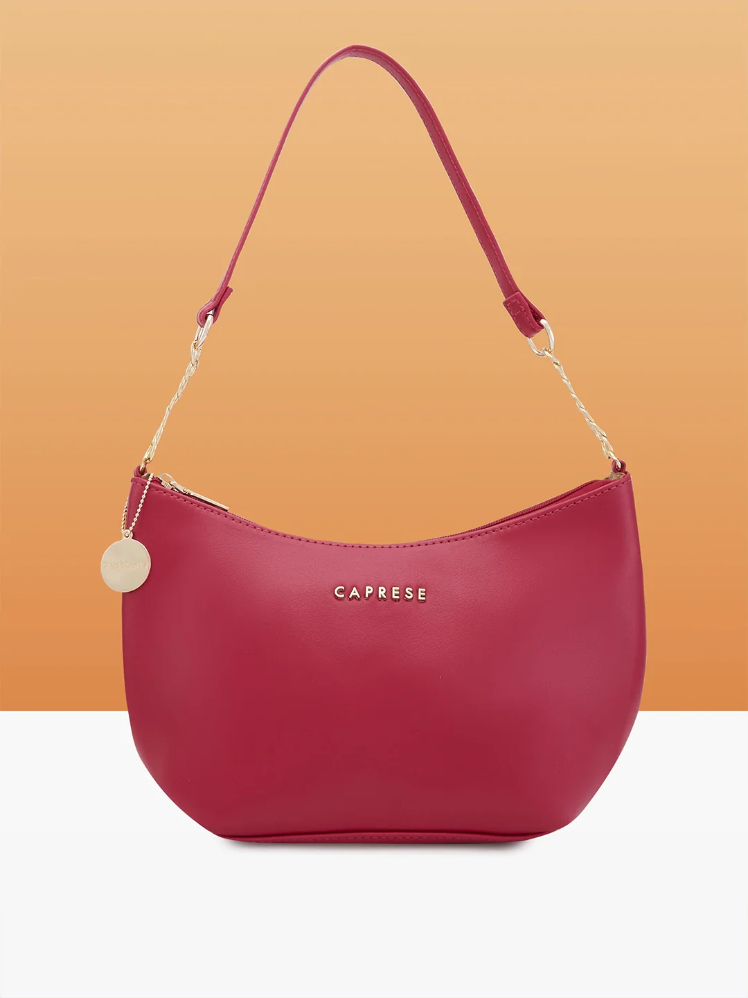 Caprese Tessa Large Pink Sling Bag