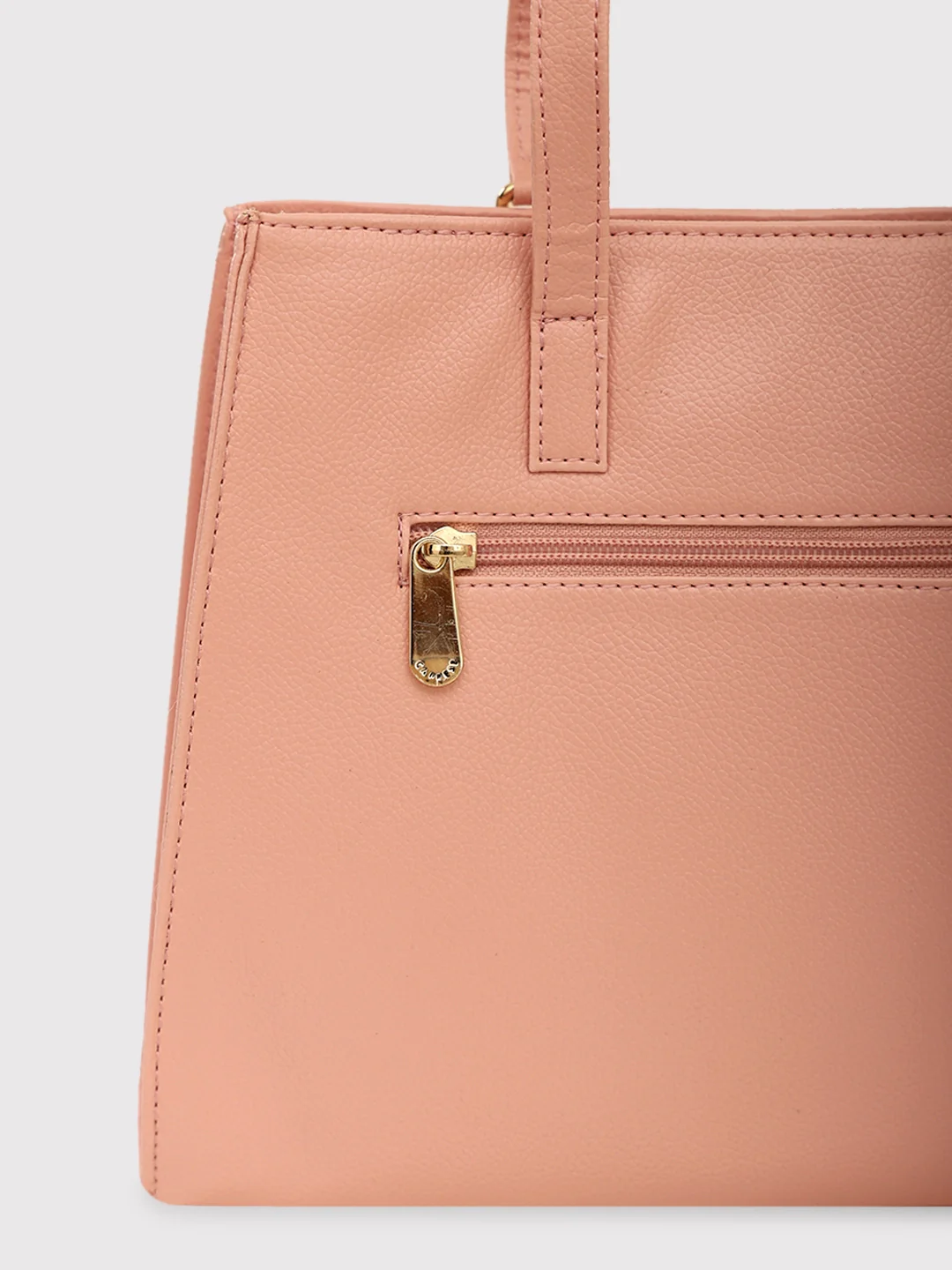 Caprese Thyma Small Dull Pink Tote Bag - Image 6