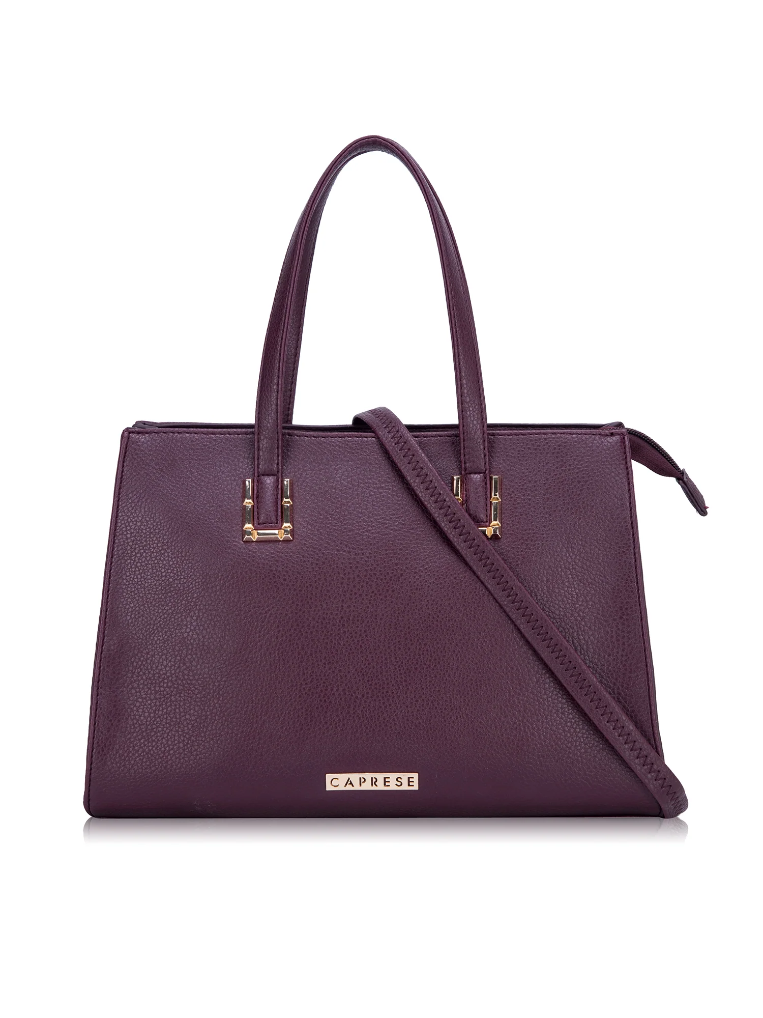 Caprese Thyma Small Plum Tote Bag