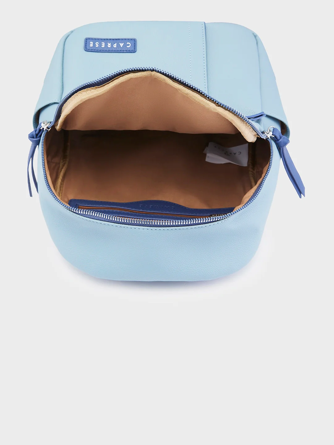 Caprese Tia Medium Powder Blue Backpack - Image 10
