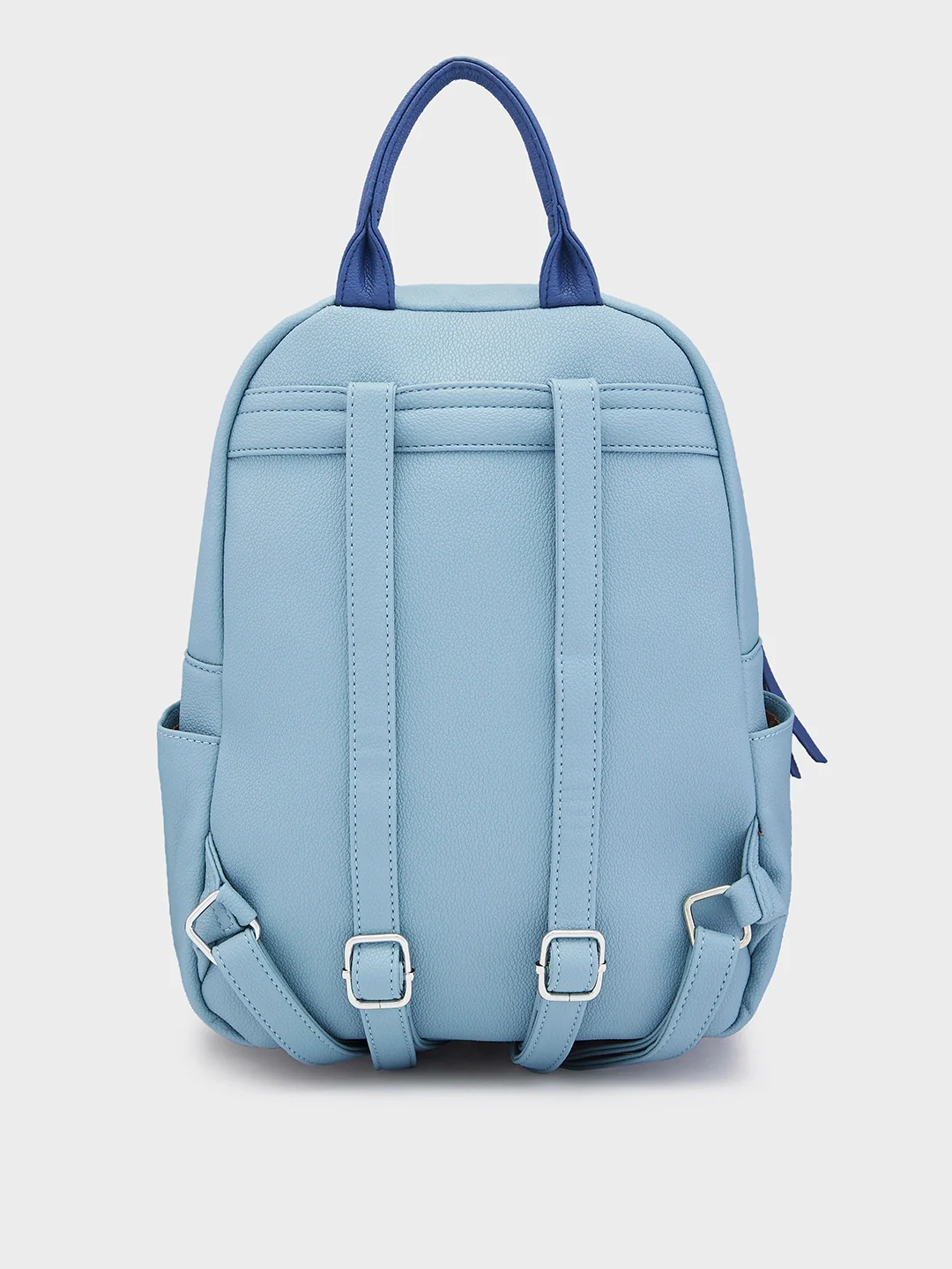 Caprese Tia Medium Powder Blue Backpack - Image 4