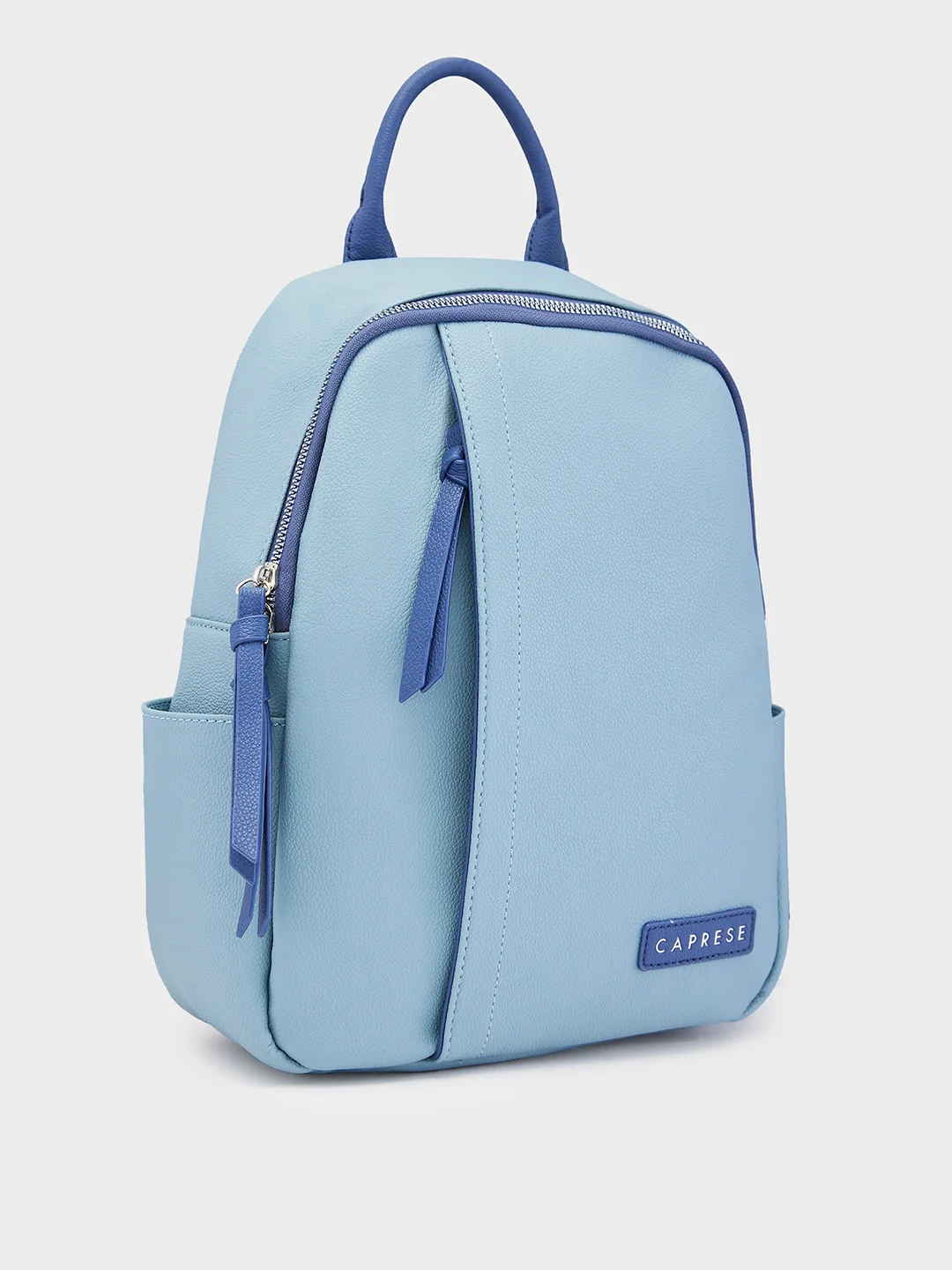 Caprese Tia Medium Powder Blue Backpack - Image 5