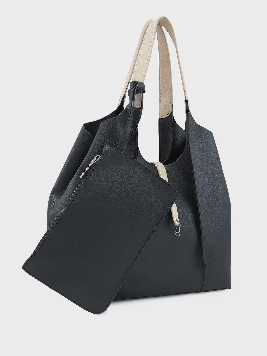 Caprese Tiera Large Black Hobo Bag - Image 5