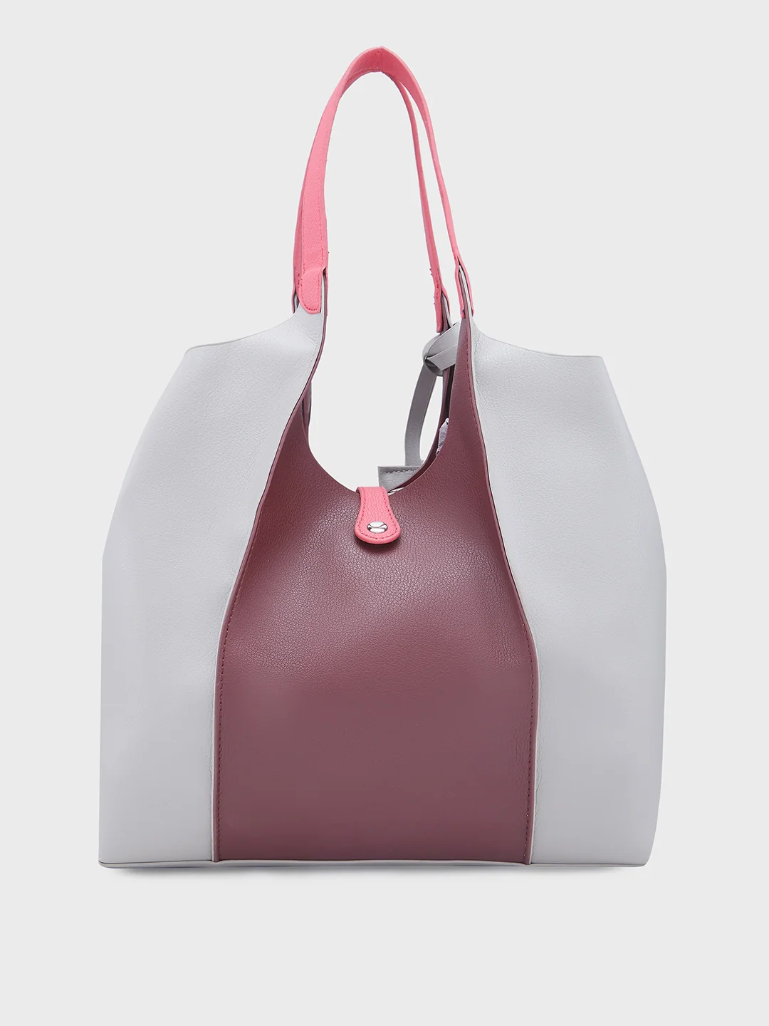 Caprese Tiera Large Grey Hobo Bag - Image 4