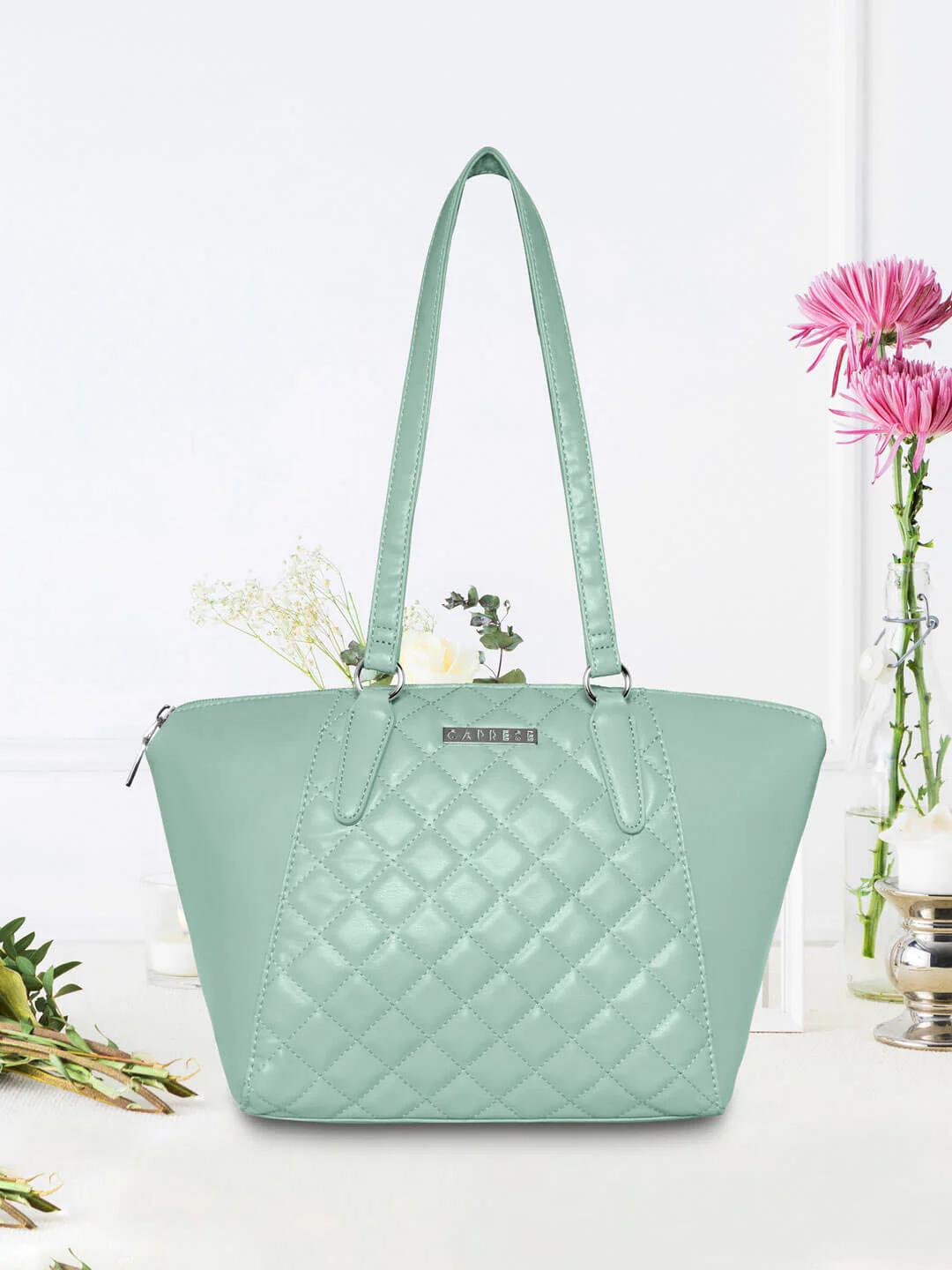 Caprese Til Large Sky Tote Bag - Image 2