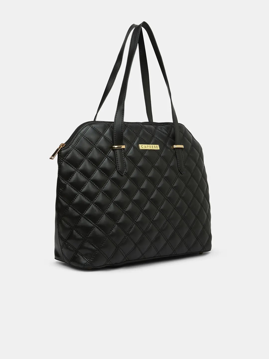 Caprese  Tilly Large Black Satchel Bag - Image 2