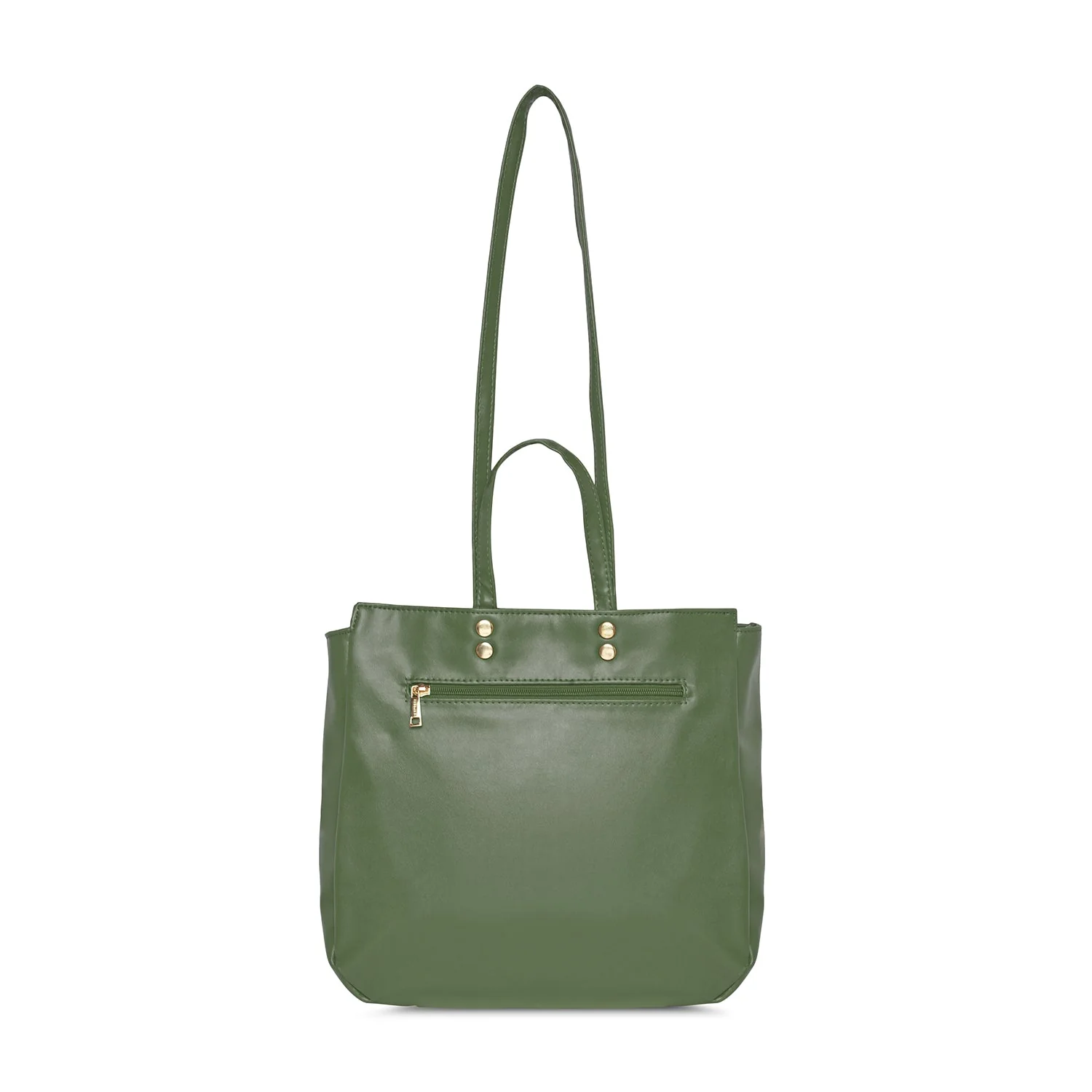 Caprese Tio Large Olive Tote Bag - Image 4