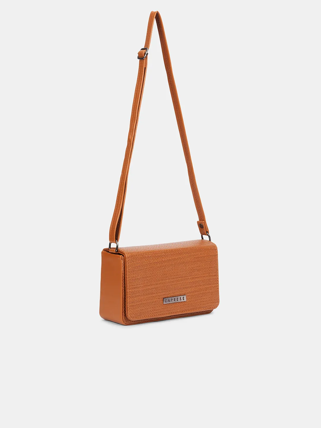 Caprese Tira Medium Tan Sling Bag - Image 3