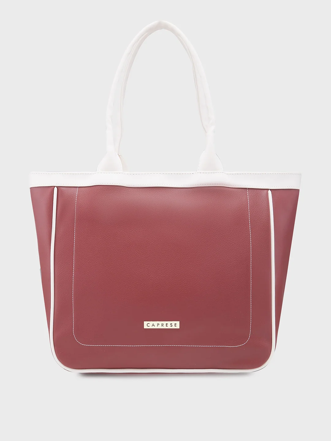 Caprese Tivoli Medium Maroon Tote Bag - Image 3