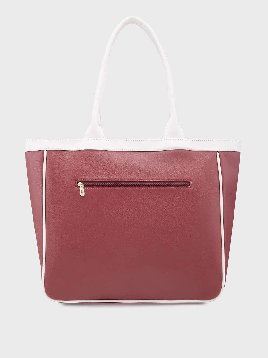 Caprese Tivoli Medium Maroon Tote Bag - Image 4