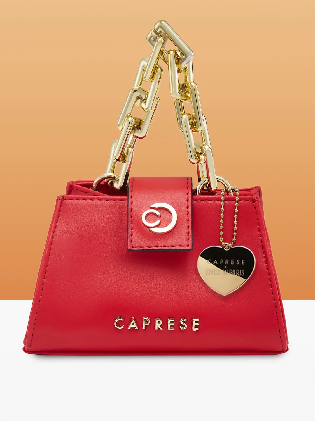 Caprese Toby Small Red Mini Bag