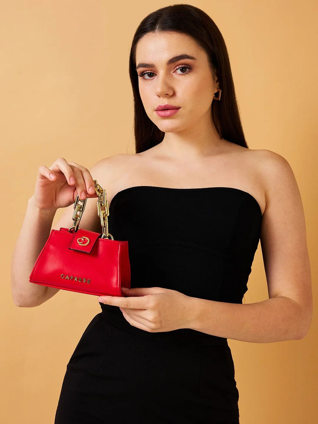 Caprese Toby Small Red Mini Bag - Image 2