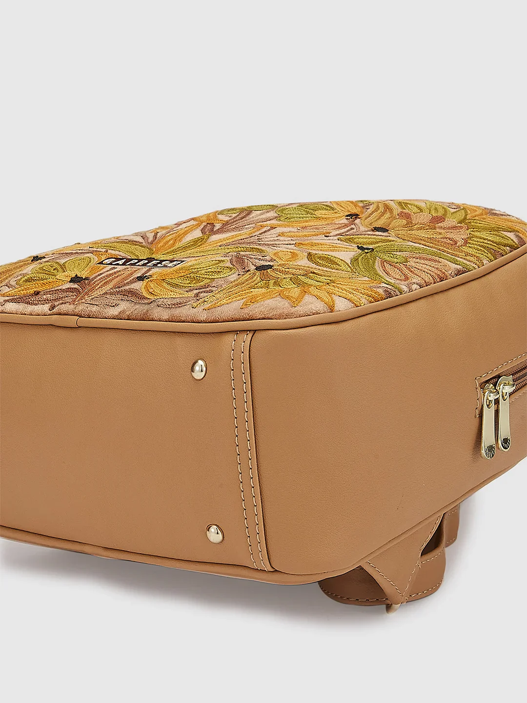 Caprese Tresna Medium Fawn Backpack - Image 8