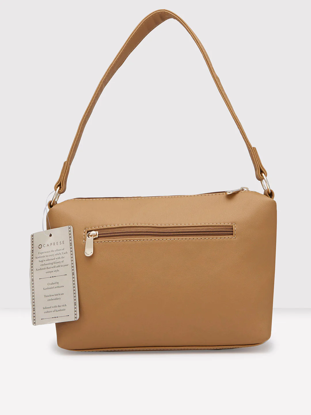Caprese Tresna Embroidery Fawn Crossbody Bag - Image 4