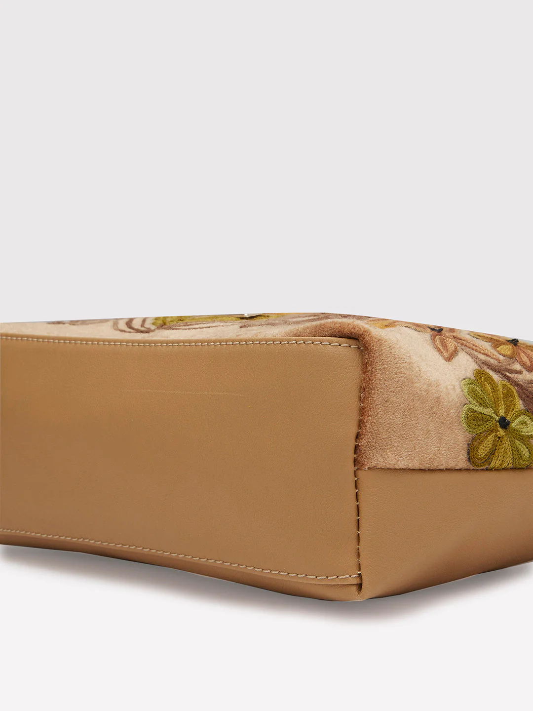 Caprese Tresna Embroidery Fawn Crossbody Bag - Image 6
